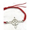 Pulsera 'Agatha' de Nudo Brujas roja