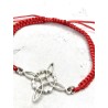 Pulsera 'Agatha' de Nudo Brujas roja