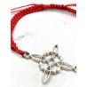 Pulsera 'Agatha' de Nudo Brujas roja