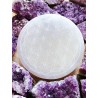 Selenite Plate with engraved the flower of Life