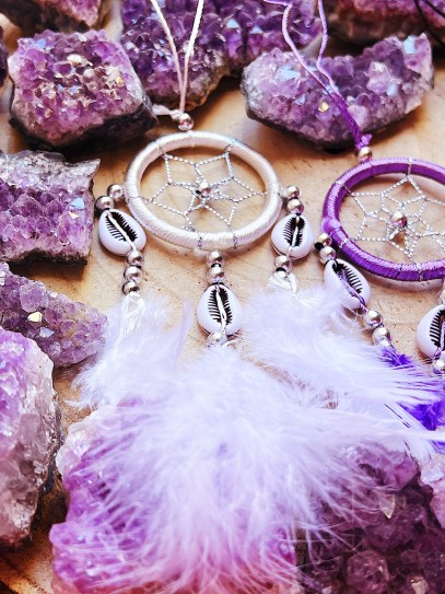 Handmade mandala dream catcher