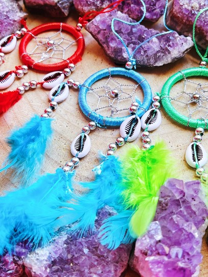 Handmade mandala dream catcher