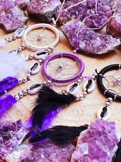 Handmade mandala dream catcher