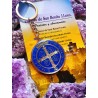 Saint Benedict Medal Keychain: blue health