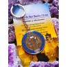 Saint Benedict Medal Keychain: blue health