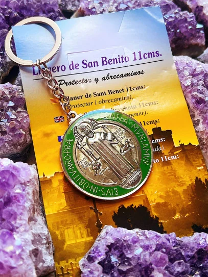 Clauer Medalla de Sant Benet: verd prosperitat