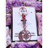 Witch's Knot talisman protective keychain