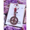 Witch's Knot talisman protective keychain
