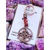 Witch's Knot talisman protective keychain