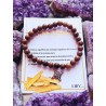 Lignum vitaeand Witch's Knot bracelet