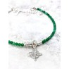 Pulsera 'Glinda' de Nudo Brujas y Esmeralda