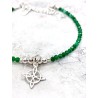 Pulsera 'Glinda' de Nudo Brujas y Esmeralda