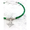 Pulsera 'Glinda' de Nudo Brujas y Esmeralda