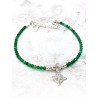 Pulsera 'Glinda' de Nudo Brujas y Esmeralda