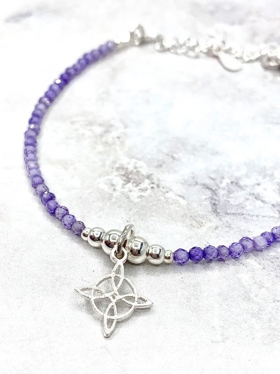 Polsera 'Glinda' de Nus Bruixes i Ametista
