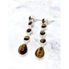 Tiger's Eye 'Iniya' earrings