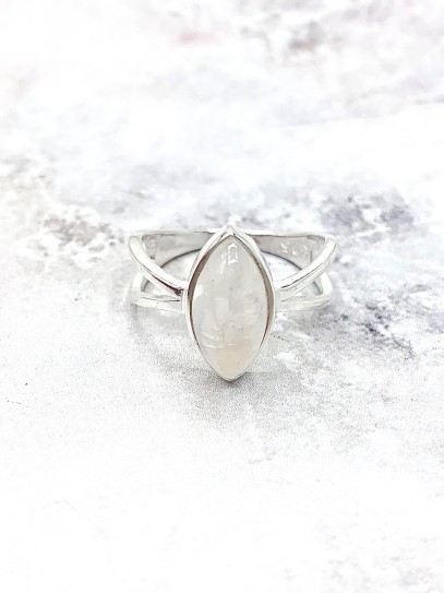Moonstone 'Alia' ring