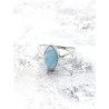 Anillo 'Alia' de Larimar