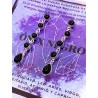 Pendientes 'Iniya' de Ónix negro