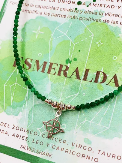 Pulsera 'Glinda' de Nudo Brujas y Esmeralda
