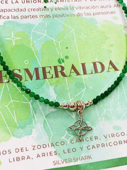 Pulsera 'Glinda' de Nudo Brujas y Esmeralda