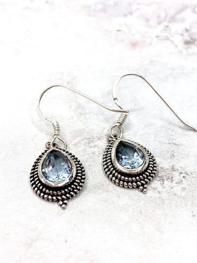 Arracades 'Jivika' de Aiguamarina