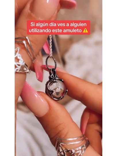 Collar 'Gotland' de Cuarzo cristal