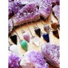 Péndulo curativo de Reiki de minerales