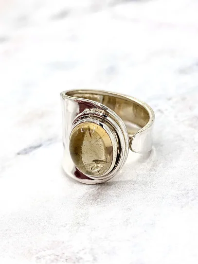 Citrine 'Thailand' ring
