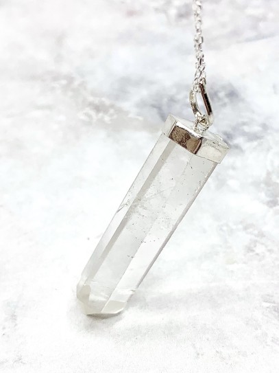 Collaret punta de Quars transparent | Curatiu i protector